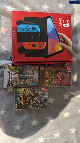 Nintendo Switch OLED Azul/Rojo