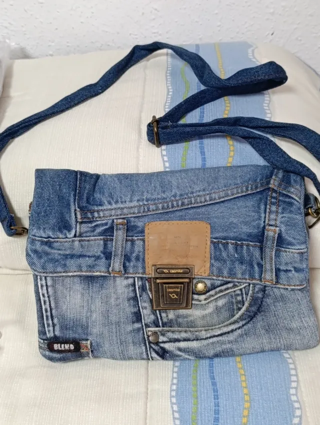 Bolso Caomka de tela vaquera