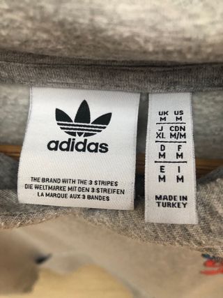 Sudadera Adidas Originals International Gris