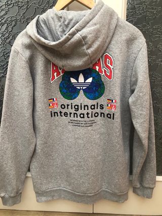 Sudadera Adidas Originals International Gris