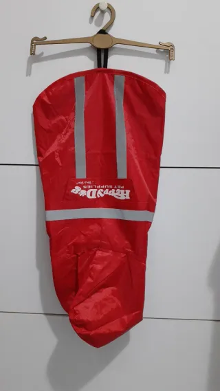 Impermeabile per cani Happy Dog rosso