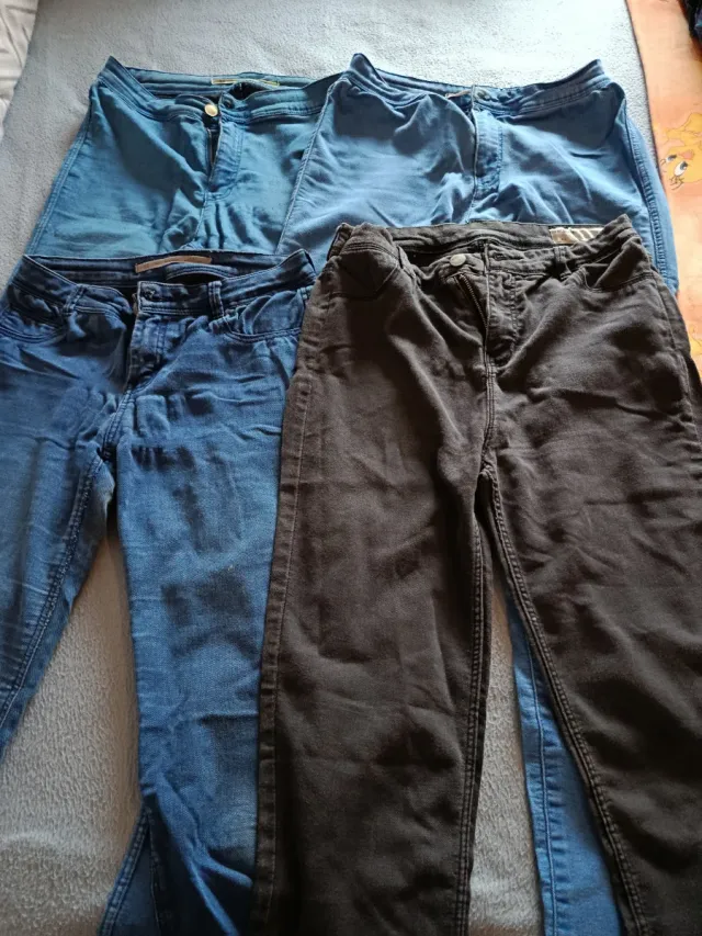 Lote 2 Vaqueros (Azul y Negro)