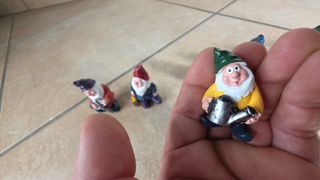 Set 7 nani resina 5 cm di altezza