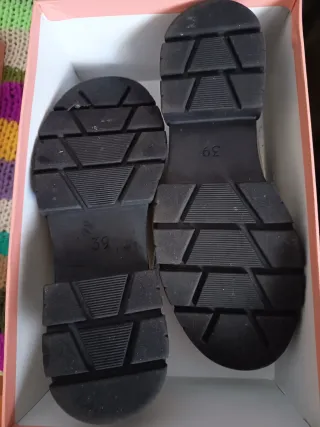 Mocasines Mujer Talla 39 color beige