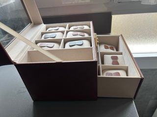 Caja Joyero Relojes Marrón nuevo