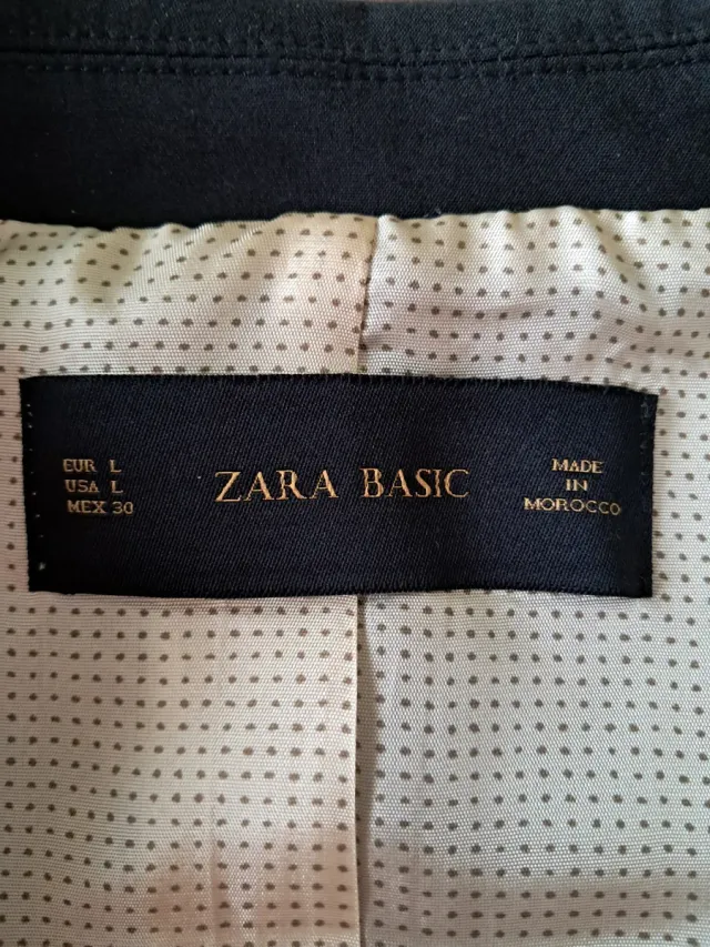 Americana Zara Negra Mujer