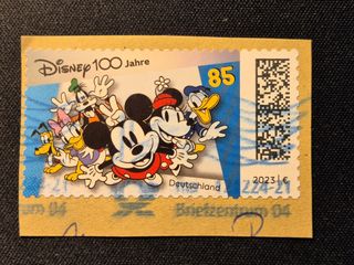 Francobollo Germania Disney 100 Anni 2023