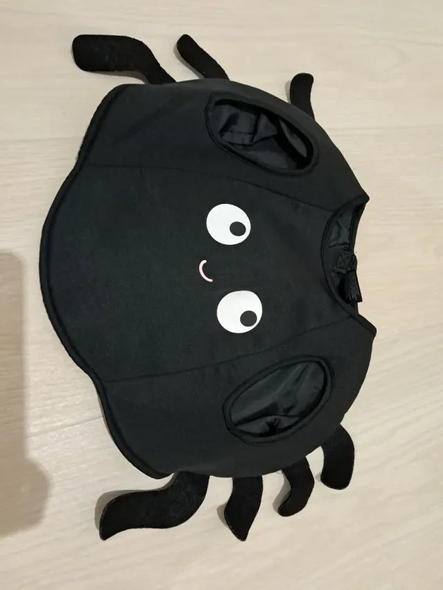 Disfraz Araña bebé H&M con sudadera y leotardos