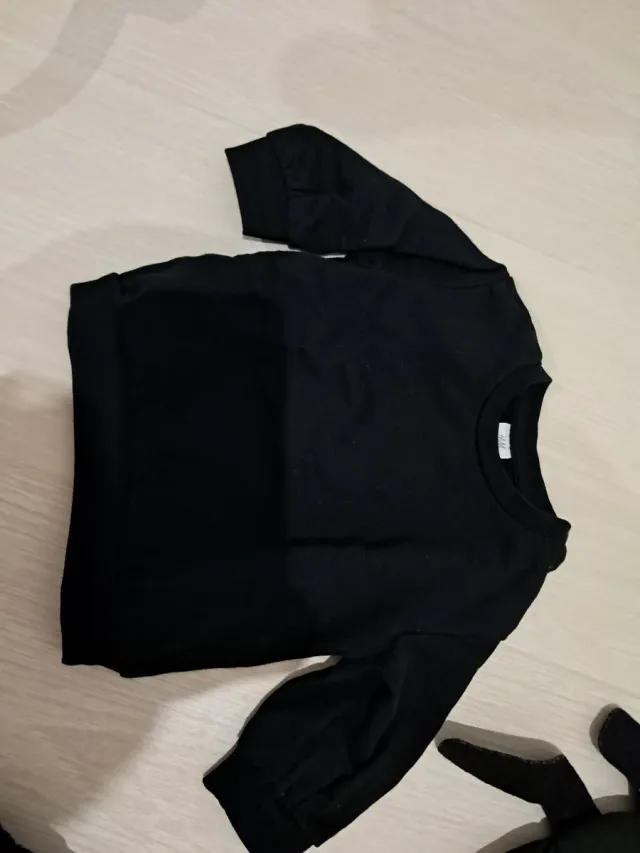 Disfraz Araña bebé H&M con sudadera y leotardos