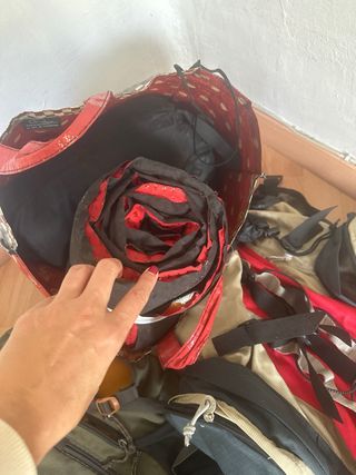 Kit mochilas Quechua saco dormir esterilla inchabl
