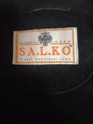 Abrigo SALKO gris hombre