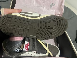 Zapatillas Nike Air Jordan 1 Low Marrón Blanco