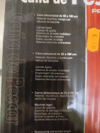 Caña de Pescar y Carrete MS 500