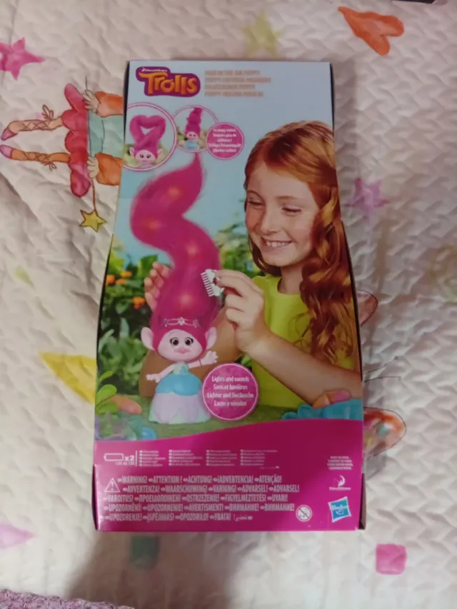 Trolls Poppy Melena Musical Hasbro