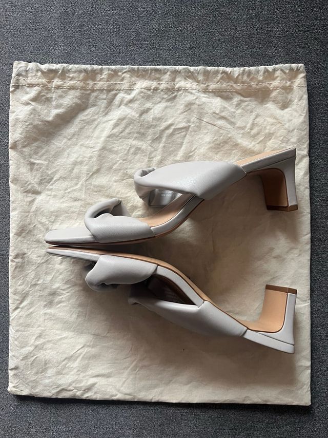 Sandalias H&M grises talla 39