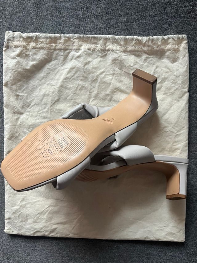 Sandalias H&M grises talla 39