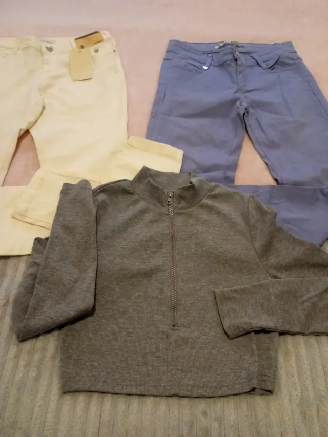 Vaqueros Blancos y azules