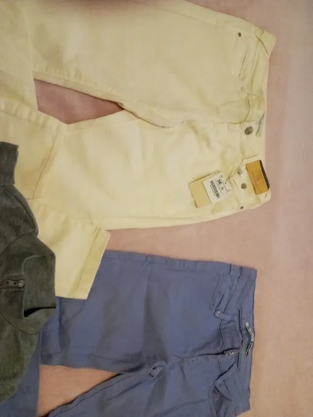 Vaqueros Blancos y azules