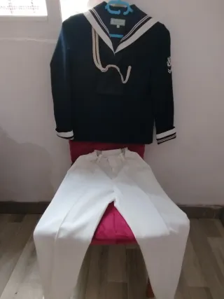 Traje comunión marinero niño talla 9