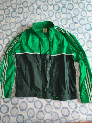 Chaqueta Adidas Verde y Negra