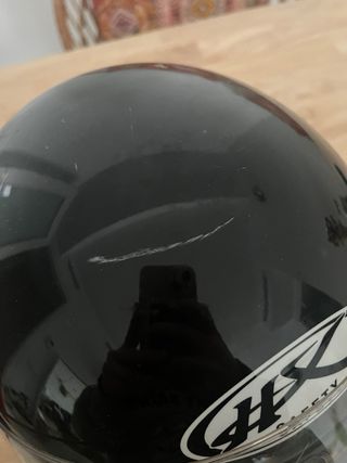 Casco Moto HX Safety Negro