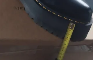 Botas Dr. Martens negras con cremallera