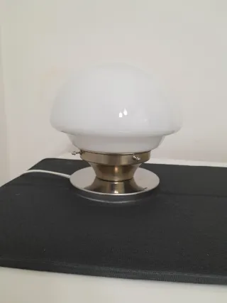 Lampada vintage vetro e metallo