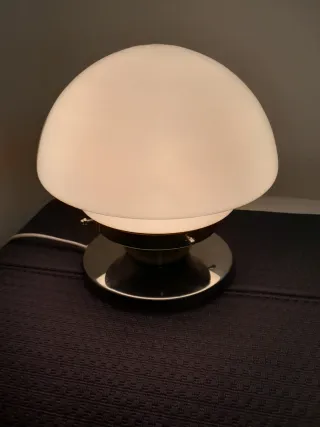 Lampada vintage vetro e metallo