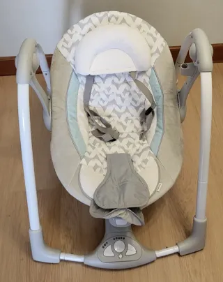 Mecedora bebé Columpio balancín con sonido musical