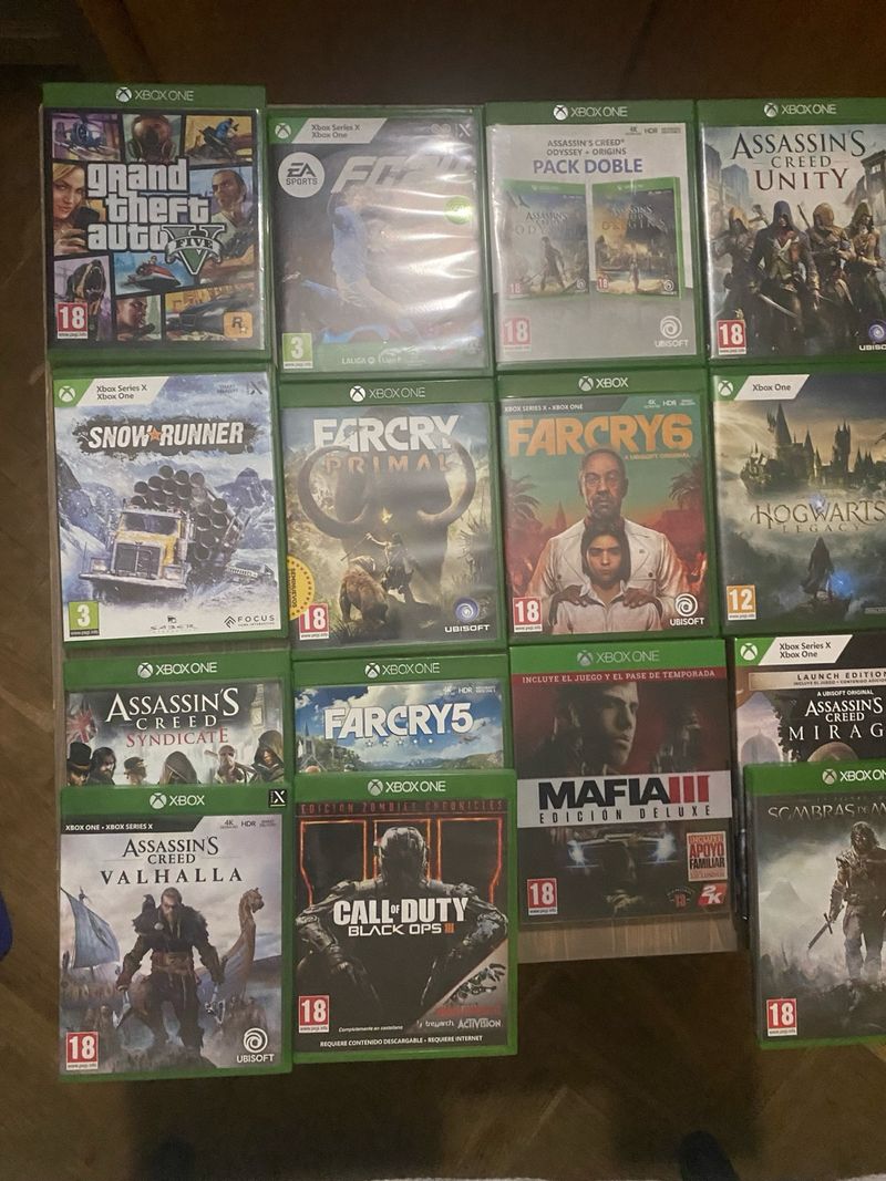 Imagen de Xbox One +mando+ cable HDMI + 16 Juegos