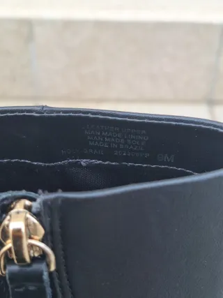 Stivaletti neri in pelle