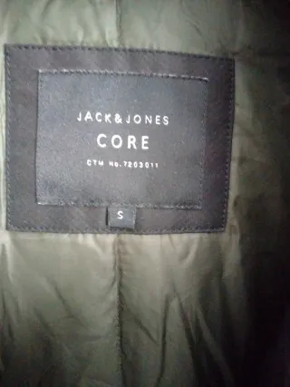 Parka Jack & Jones impermeable acolchada Talla S