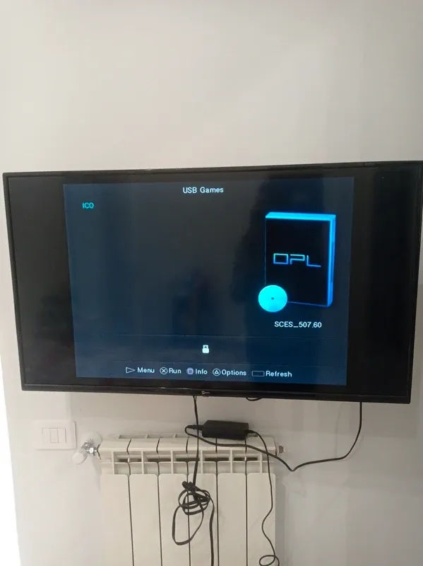 PlayStation 2 Slim con FreeMcBoot FMCB