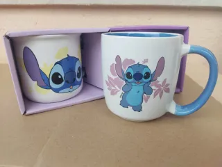 Tazas de cerámica de Stitch (Set de 2)