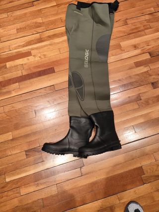 Vadeador pesca neopreno y botas goma