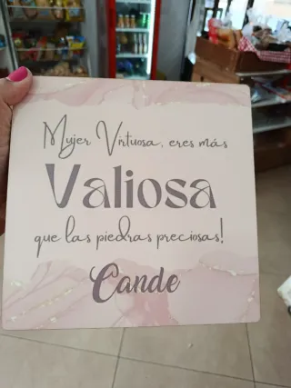 Caja de madera personalizada Mujer Valiosa