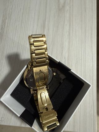 Reloj Calvin Klein Bañado en Oro