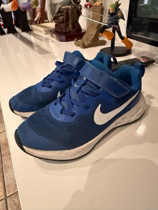 Bambas Nike Revolution 6 Niño/a Azul/Blanco