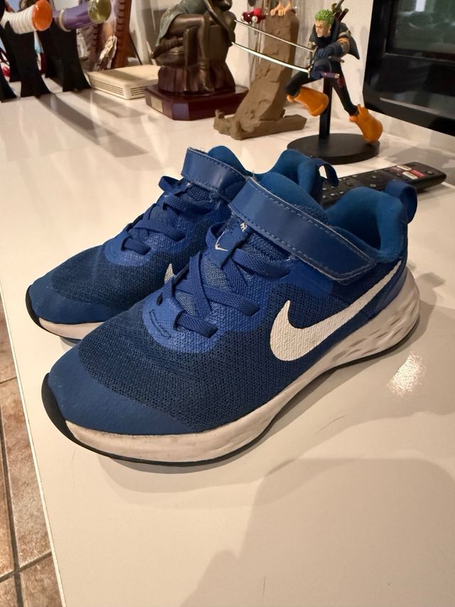 Bambas Nike Revolution 6 Niño/a Azul/Blanco