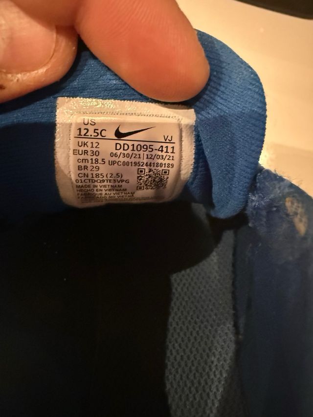 Bambas Nike Revolution 6 Niño/a Azul/Blanco