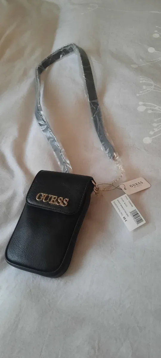 Bolso móvil Guess negro