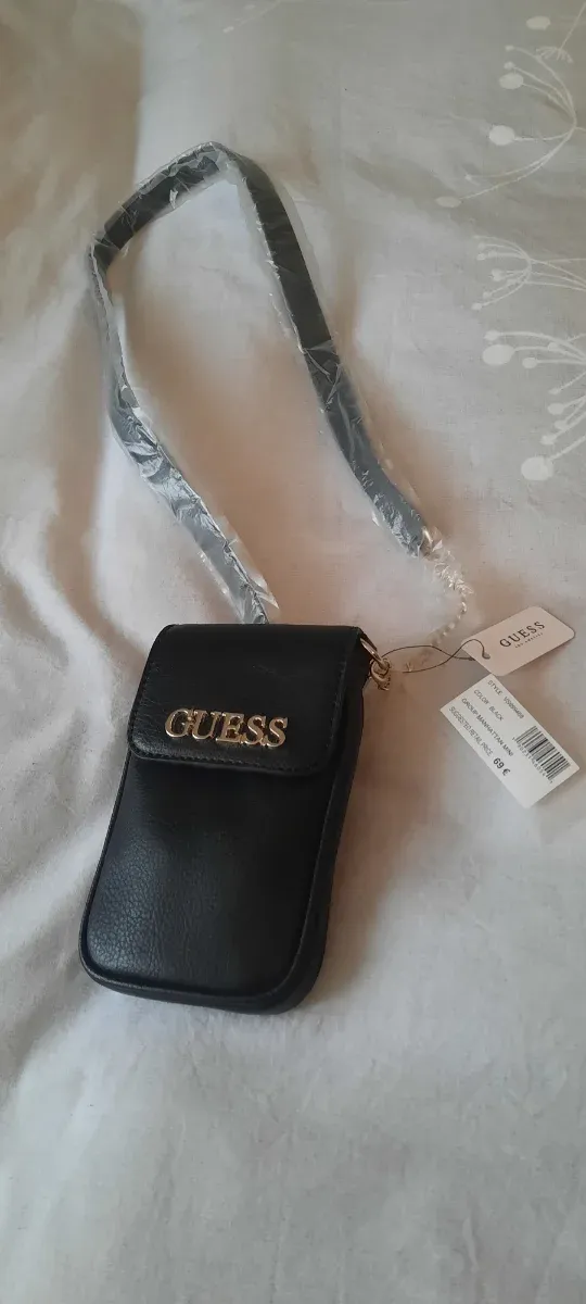 Bolso móvil Guess negro