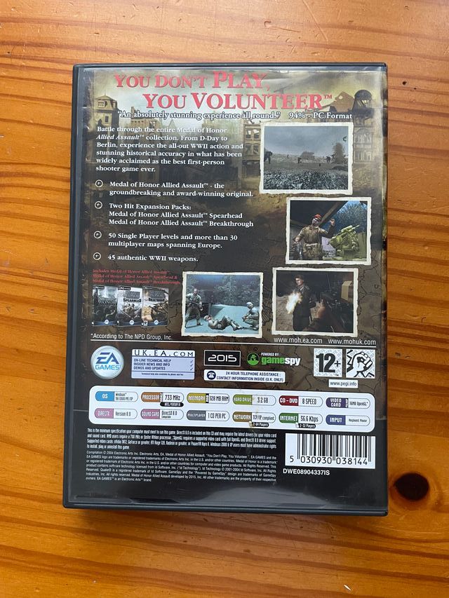 Juego PC - Medal of Honor War Chest