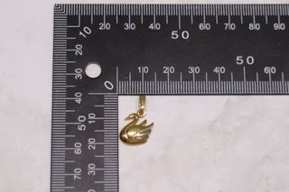 COLGANTE CISNE, ORO 18K/2.6g