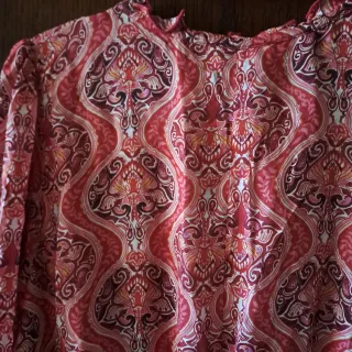 Vestido Hug&Clau estampado rojo