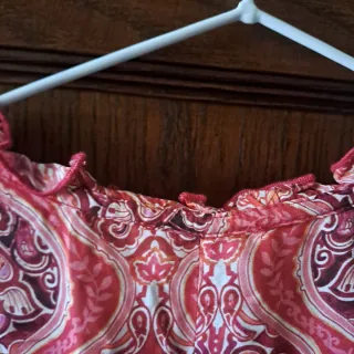 Vestido Hug&Clau estampado rojo