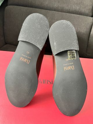 Botas de piel altas marrones sin estrenar