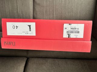 Botas de piel altas marrones sin estrenar