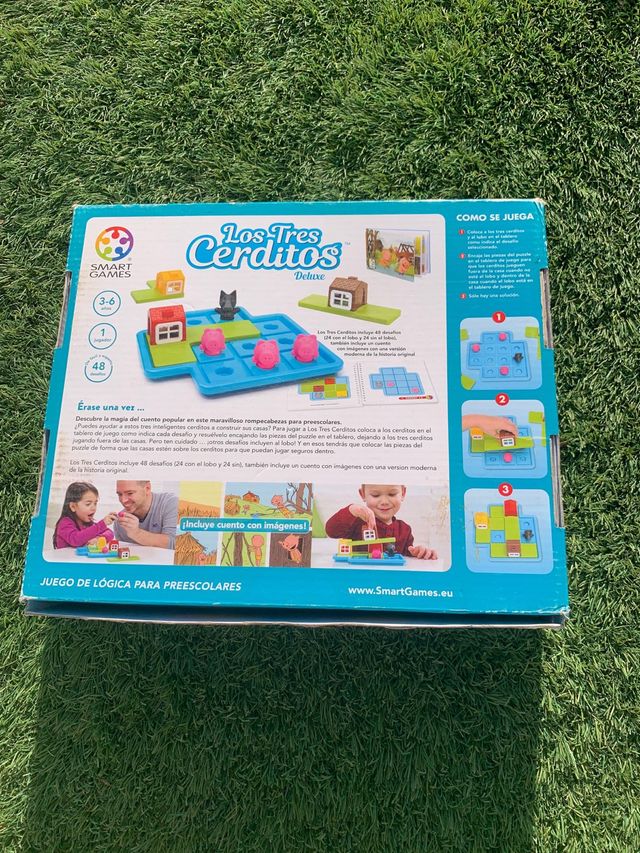 Juego Lógica Los Tres Cerditos Smart Games