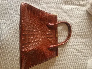 Bolso piel cocodrilo